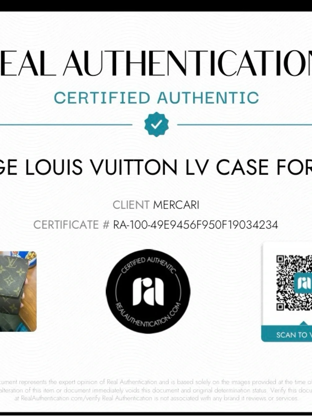 Louis Vuitton Monogram Étui Cigarettes Case